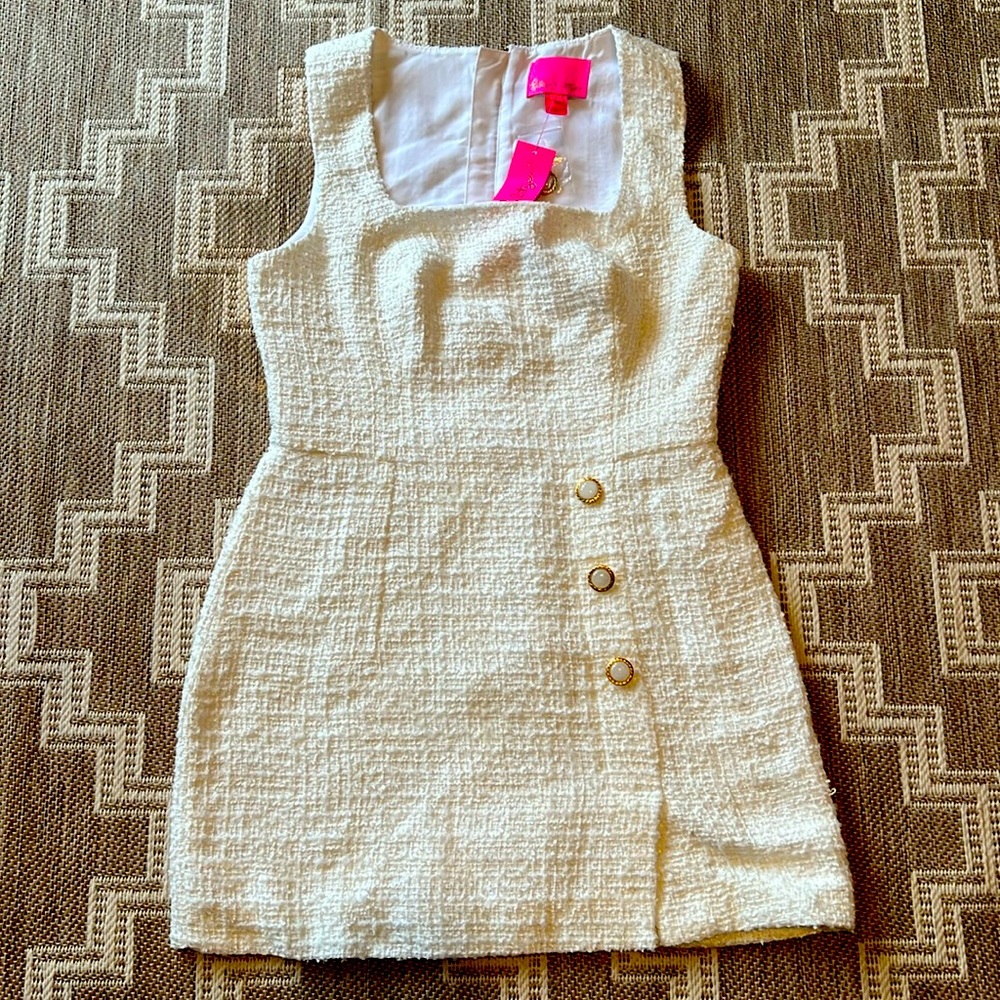 NWT Lilly Pulitzer Boucle Romper Dress